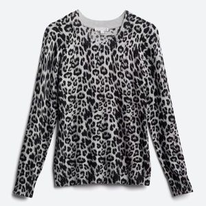 EIGHT 18 Ainsslie Animal Print Pullover